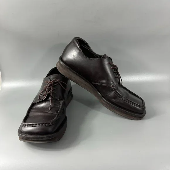 Prada | Shoes | 0 Authentic Prada Squaredtoe Brown Leather